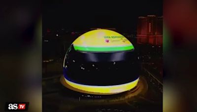 Sorpresa en Las Vegas con el homenaje a Ayrton Senna