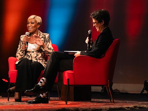 Watch Joy Reid and Rachel Maddow Talk Donald Trump Live at the Apollo (Exclusive)