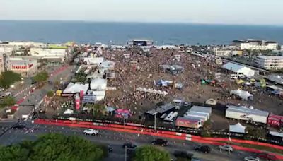 Watch as fans arrive for the first night of the Myrtle Beach Carolina Country Music Fest