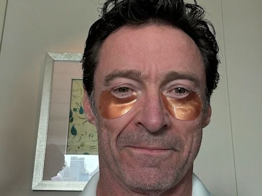 Hugh Jackman Shares Snap of Himself Donning Gold Hydrating Under-Eye Masks: ‘This Is 55’