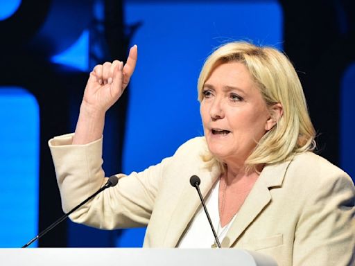 Marine Le Pen prevé nuevas elecciones legislativas en un año