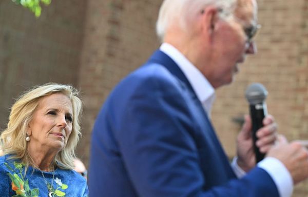 Jill Biden travels to Paris Olympics as her husband passes the torch