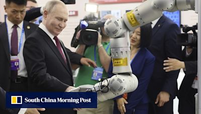 Why did Putin visit a Chinese university under US sanctions?