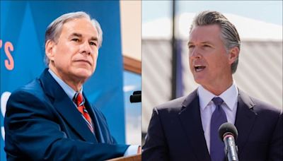 Greg Abbott apuntó contra las políticas de seguridad de Gavin Newsom ante el éxodo de policías en California: “No lo olviden”