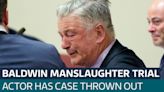 Alec Baldwin has involuntary manslaughter case thrown out mid trial over hidden evidence - Latest From ITV News