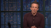 Seth Meyers weighs in on Trump’s apparent praise of Hitler