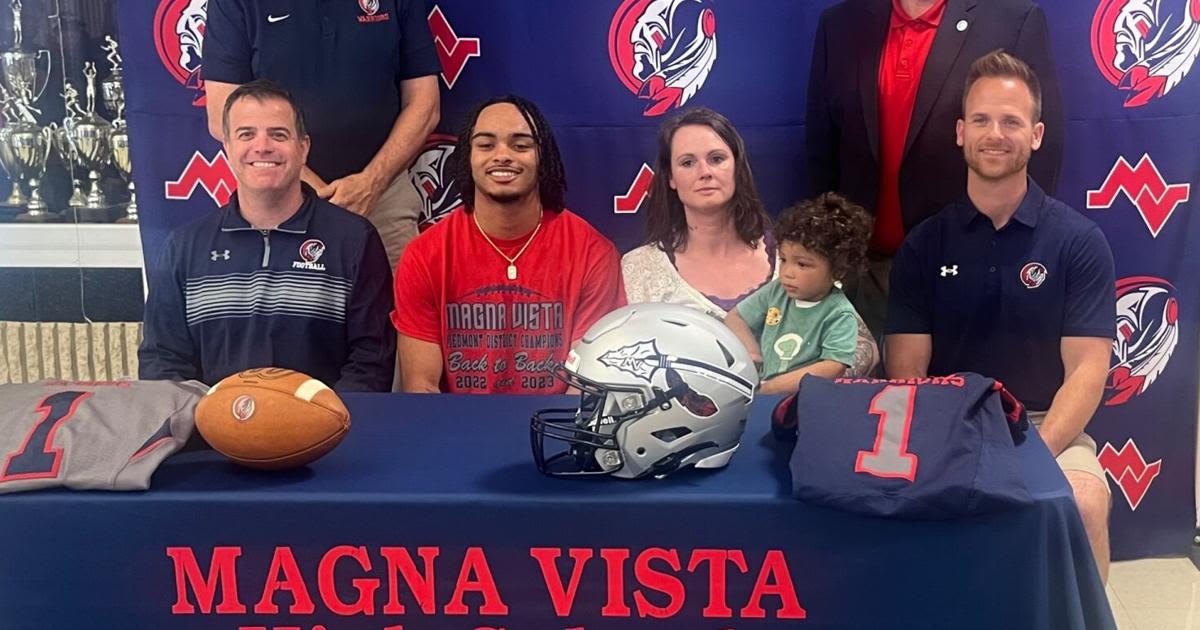 Magna Vista's J'Mere Hairston commits to Saginaw Valley State football