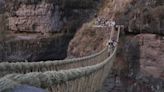 Perú | Reconstruido el último puente de sogas inca en el mundo