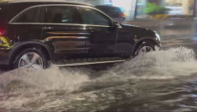 深圳多處大雨 全市進入暴雨防禦狀態