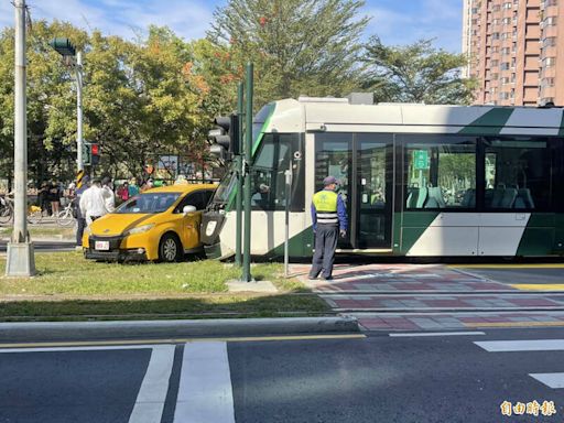 高雄輕軌今年已發生20件車禍 捷運局：持續路口優化