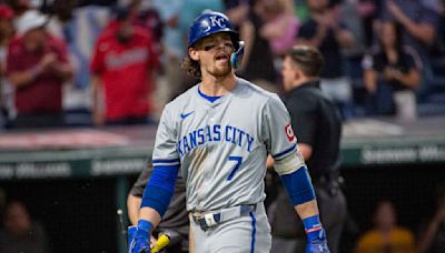 Guardians score 3 runs on Witt's wild throw, down Royals 8-5 in matchup of AL Central's top teams