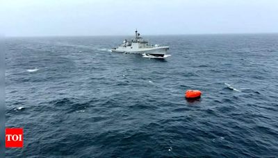 Indian Coast Guard rescues 14 crew members from stranded bulk vessel in Arabian Sea | Navi Mumbai News - Times of India