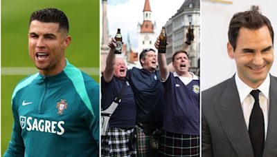 Euro 2024 round-up - Scottish antics, bold Ronaldo claim, Federer chimes in