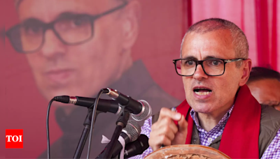 'Don't need their certificate': Omar Abdullah opposes foreign observers in J&K elections | India News - Times of India