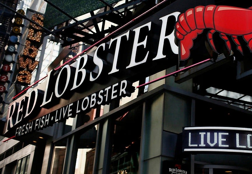 Red Lobster seeks buyer to avoid bankruptcy. What about the NJ locations?