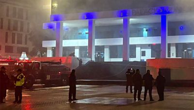 Incendio en el Palacio Municipal de Naucalpan deja daños materiales