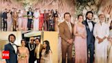 ..., Rajinikanth, and Jackie Shroff grace Aishwarya Arjun and Umapathy Ramaiah’s lavish wedding reception in Chennai -SEE PICS | - Times of India