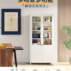 【熱賣精選】YDD簡約現代客廳鋼制非實木電視柜展示柜書柜組合小戶型北歐家具
