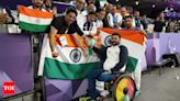 Dharambir shatters Asian record for gold, Pranav Soorma secures silver in F51 club throw | Paris Paralympics News - Times of India