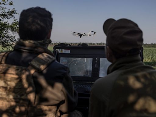 A Ukrainian captain says his unit shot down every drone it met despite having 'antiquated' guns