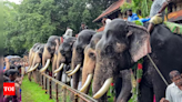 Villagers block road in Kerala's Wayanad, demand justice for elephant attack victim | India News - Times of India