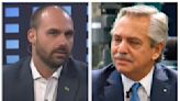 Eduardo Bolsonaro: “No es buena la situación de la Argentina”