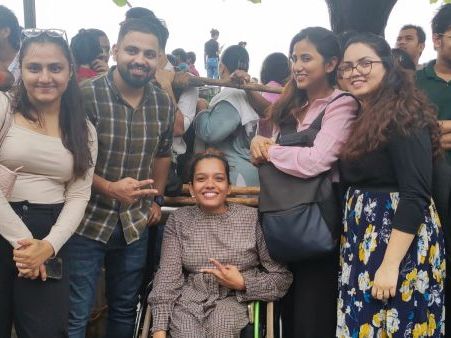 Wheelchair-bound Maithili joins sea of cricket lovers at parade to celebrate Rohit, Virat, Bumrah and Co