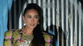 Shay Mitchell Mixes Prints and Pink Pointy Pumps at Versace’s Sneaker Launch Party