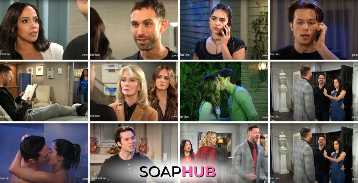Days of our Lives Spoilers Weekly Video Preview July 1 – 5: Shower Sex, Desperate Measures, and Solving a Murder