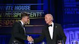 Biden stole the White House correspondents’ dinner by dishing it out and taking it in return