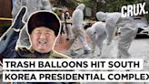 Seoul Sends Chemical Response Team as Trash Balloons Hit President Office, Belarus FM in North Korea - News18