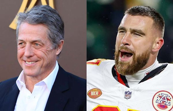 Hugh Grant Shares Cheeky Statement About Travis Kelce After Attending Taylor Swift’s Eras Tour in London