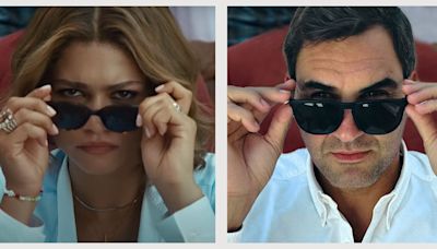 Roger Federer Imitates Zendaya's 'Challengers' Character