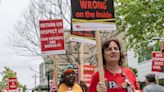 Nurses at Philly’s St. Christopher’s Hospital for Children hold picket over new contract