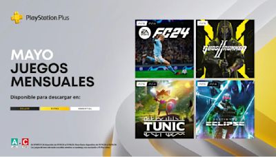 Estos son los juegos gratis de PS Plus para mayo 2024