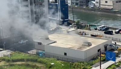 日本大阪抽水廠傳爆炸 出動12台消防車、至少4人送醫