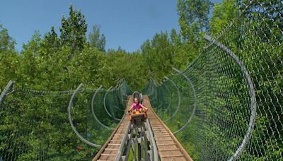 Spirit Mountain's alpine coaster offers thrills and beautiful views of Lake Superior