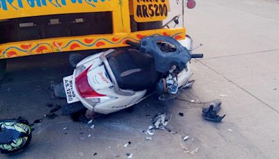 Navi Mumbai: Scooter rider dies in mishap on highway