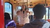 Petersburg African American Trolley Tour: Treska Wilson-Smith fine-tuning it