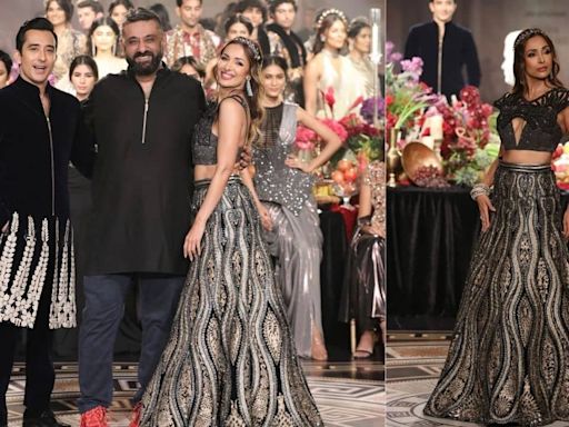 ICW 2024: Malaika Arora dazzles on the runway, feeling like a "Fierce Goddess" with designer's perfect blouse choice