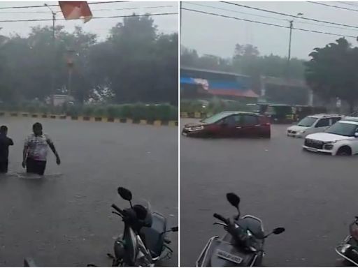 VIDEO: Pimpri-Chinchwad Lashed By Heavy Rain, Records 114 mm In One Hour
