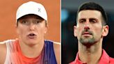 Tennis duo gang up on Novak Djokovic as Iga Swiatek shows true colours