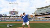 Dodgers dream comes true: Desert woman throws out first pitch at Dodger Stadium