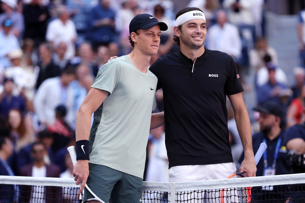 US Open final LIVE: Jannik Sinner vs Taylor Fritz latest score updates as American battles World No 1