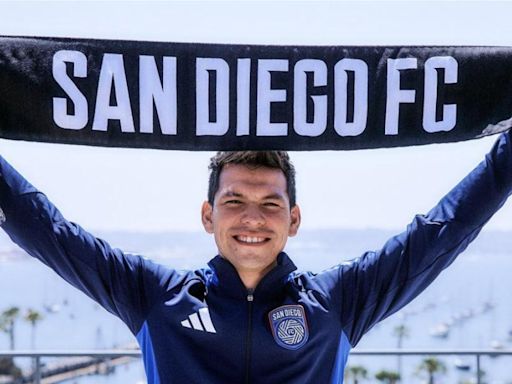 Futbolista mexicano 'Chucky' Lozano es presentado como nuevo jugador de la San Diego FC