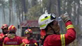 Villages battle wildfires in Portugal; Europe swelters