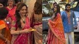 Anant Radhika’s wedding festivities begin with Mameru ceremony; Janhvi, Orry and others attend