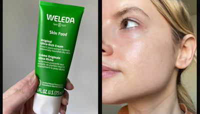 I have dry skin 24/7, and this $14 cream takes me from scaly to glowy in seconds