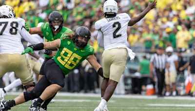 Oregon DL Casey Rogers signs UDFA contract with NY Giants