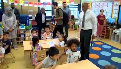 Mayor Eric Adams announces $75M in funding to NYC public schools with declining enrollment